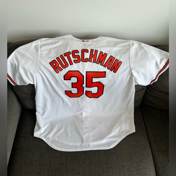 Nike Authentic Baltimore Orioles Rutschman #35 White MLB Jersey Men’s Sz: XXL - Picture 3 of 8